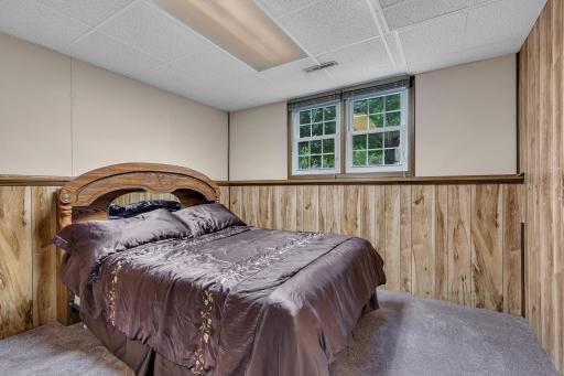 The lower level also offers two more bedrooms and again new dual-pane windows were installed in 2019.