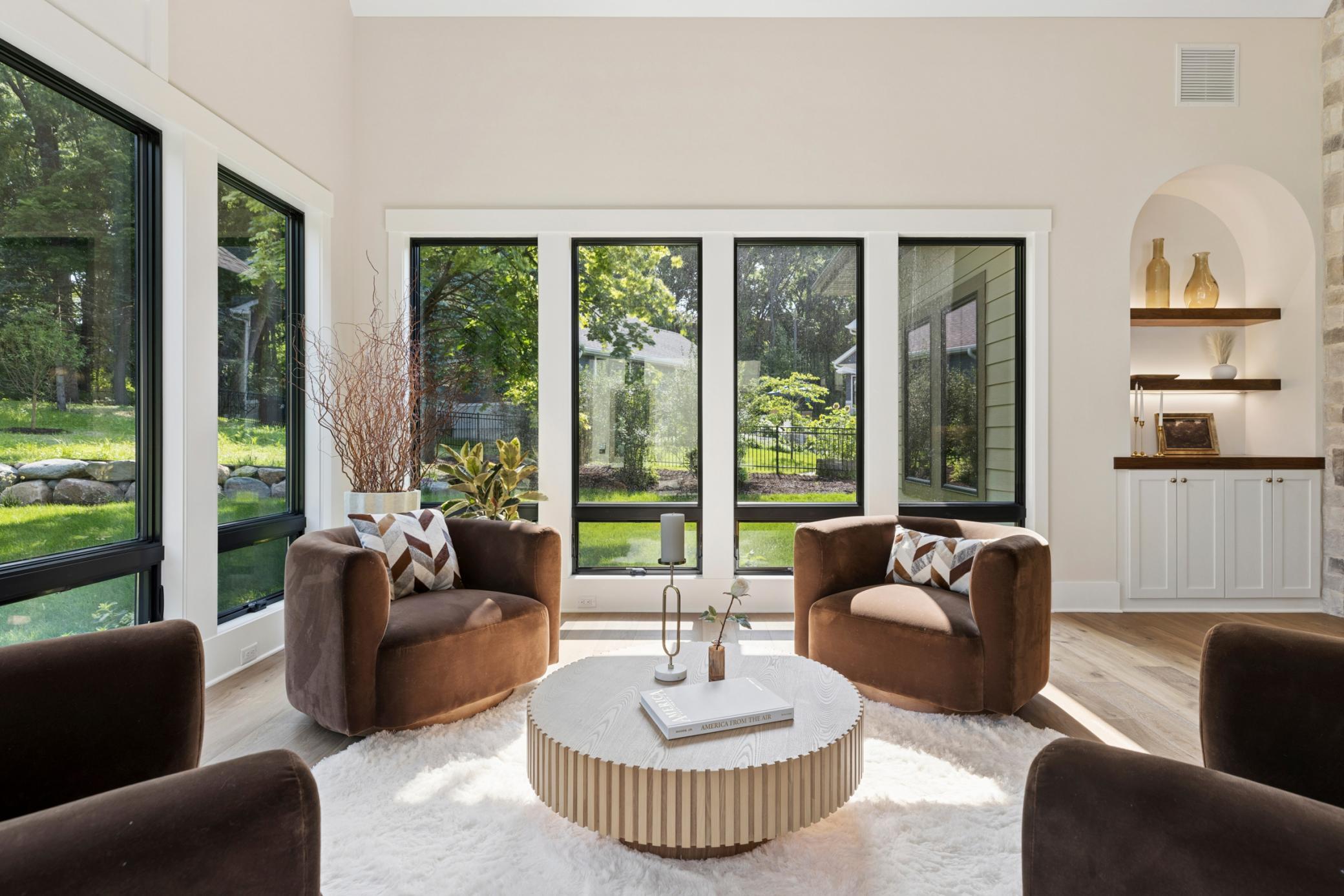 Sun Room looking out to private back yard