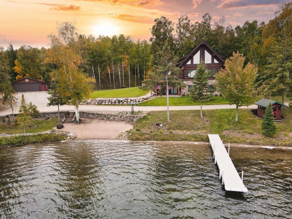 Lake to property