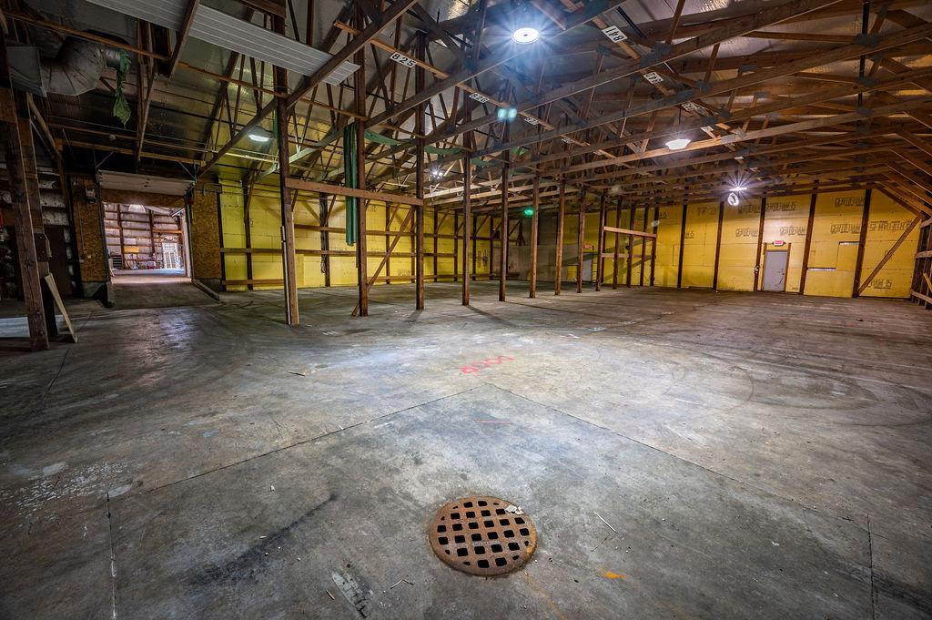 Floor drains installed