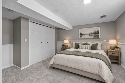 Virtually Staged - Bedroom 4 - Lower Level