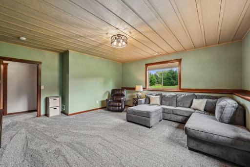 Lower level 3rd Bedroom currently used as family room