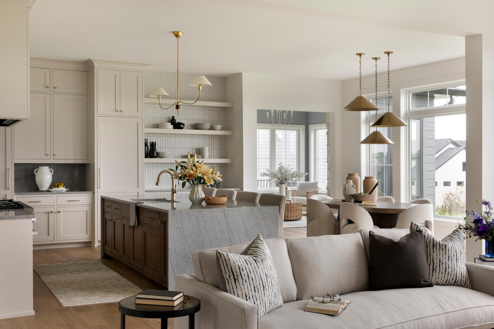 Alt View of Kitchen and Dining