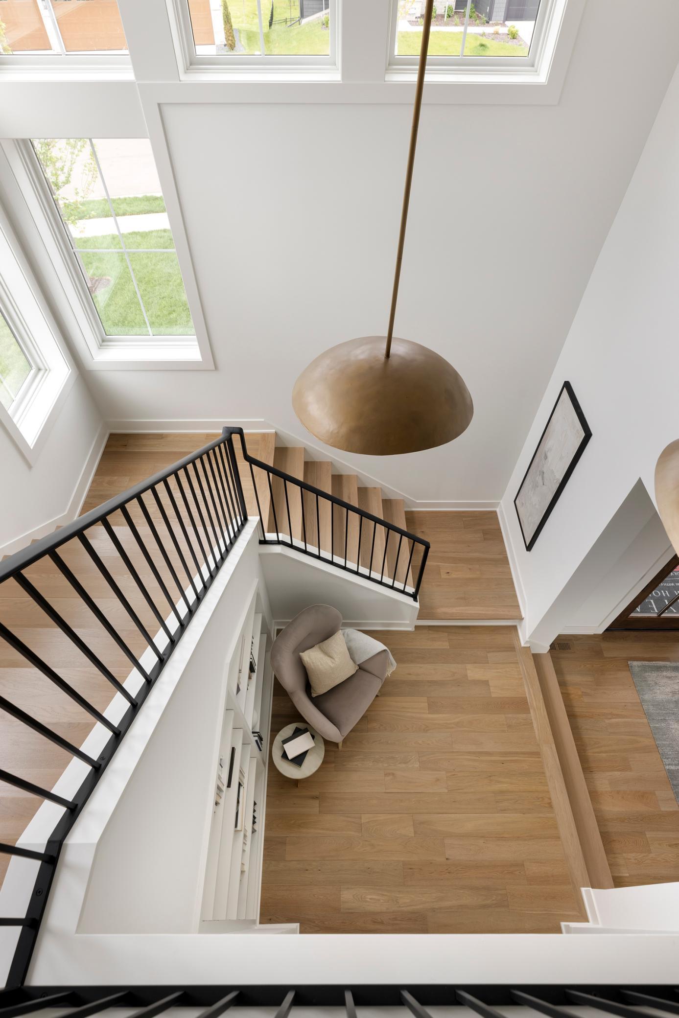 Upper Level looking down on Foyer Landing