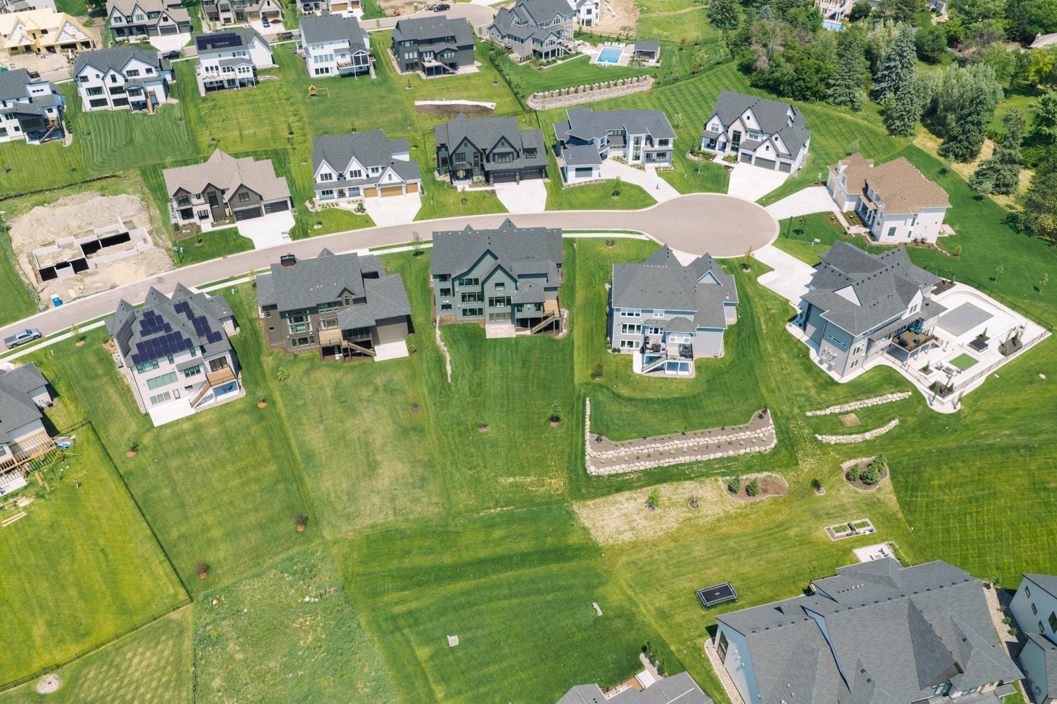 Large rear backyard