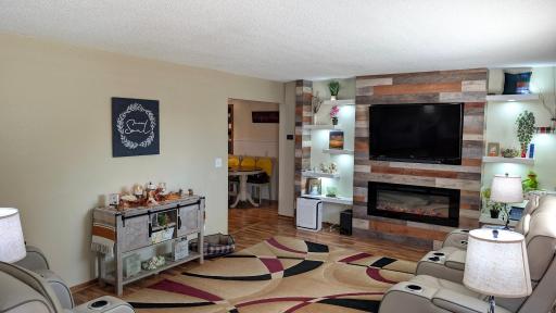 Living Room; T.V Stays with Alexa app instructions