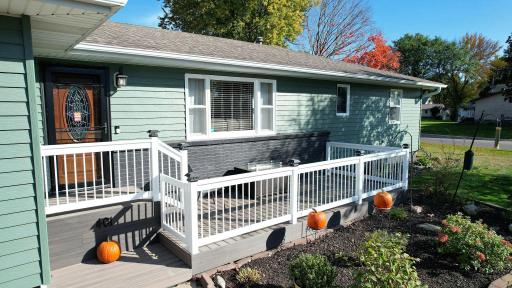 Updated Patio with Composite Decking & Gate