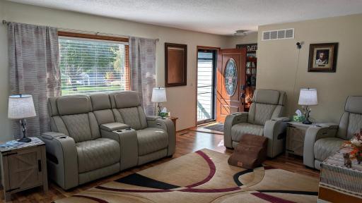 Living Room & Front Entry with Keyless Smart Lock