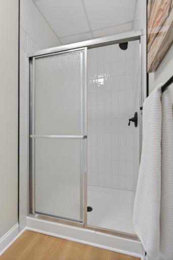 New shower