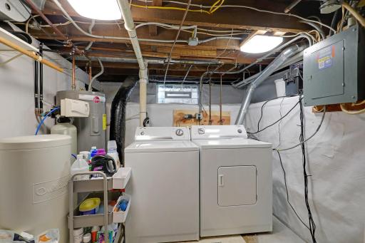 Washer and dryer professionally cleaned and included.