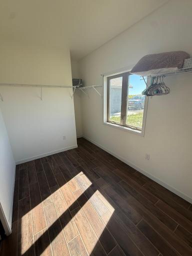 Master Bedroom: Walk-in Closet