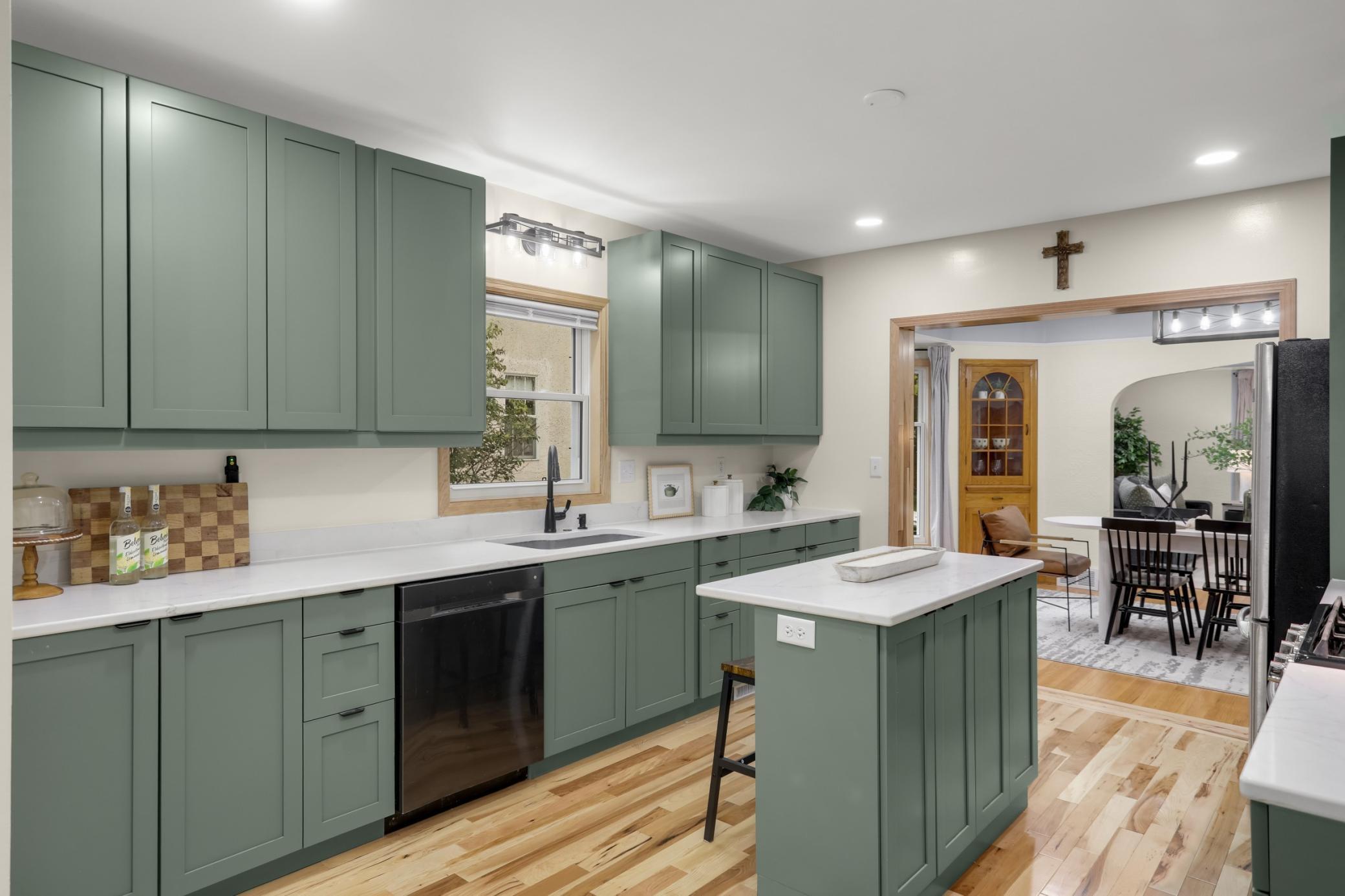 Functional kitchen offering great workspace and everyday convenience