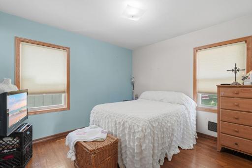 Main Floor Bedroom with Beautiful Hardwood Floors
