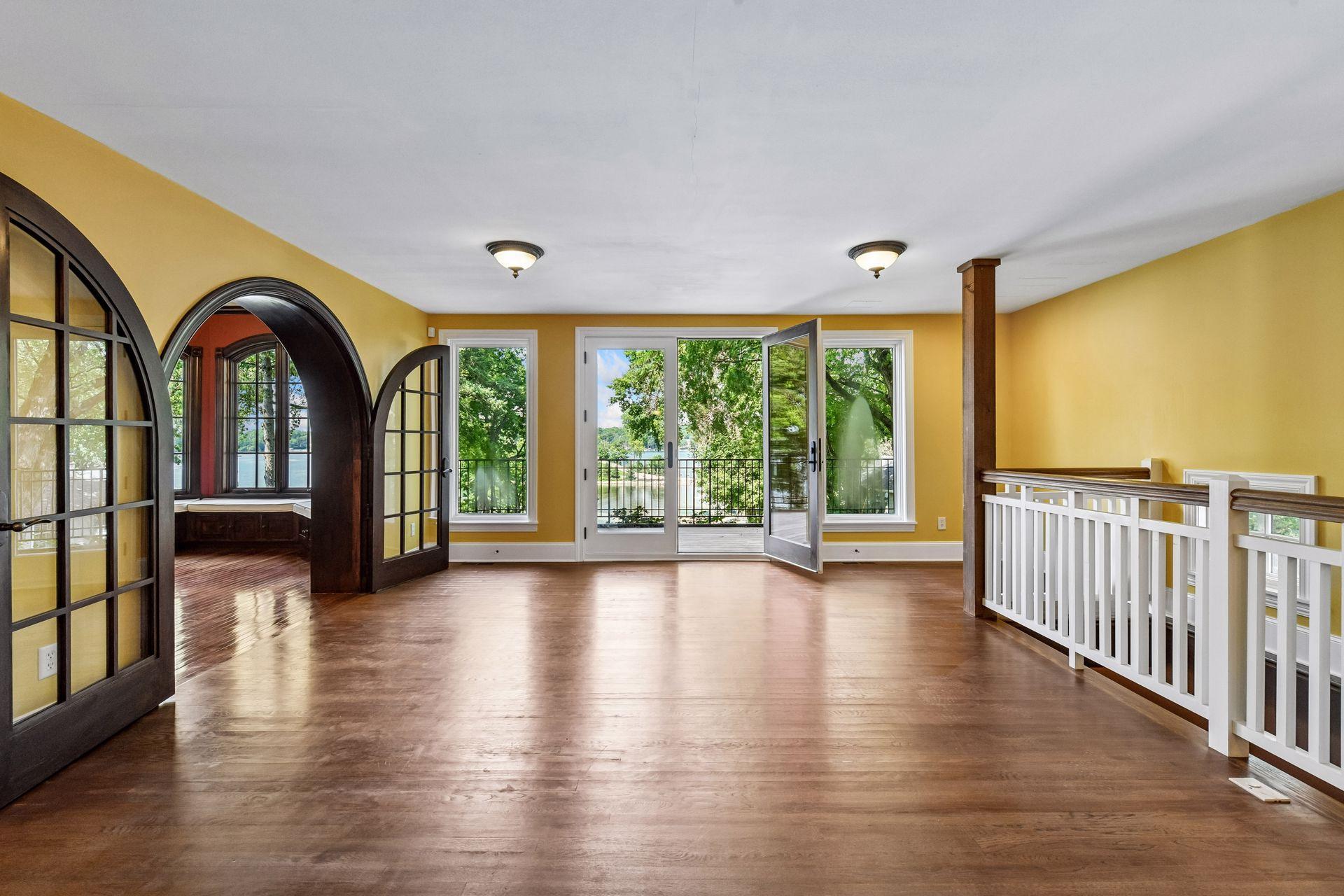 Open, light-filled main level with beautiful views throughout.