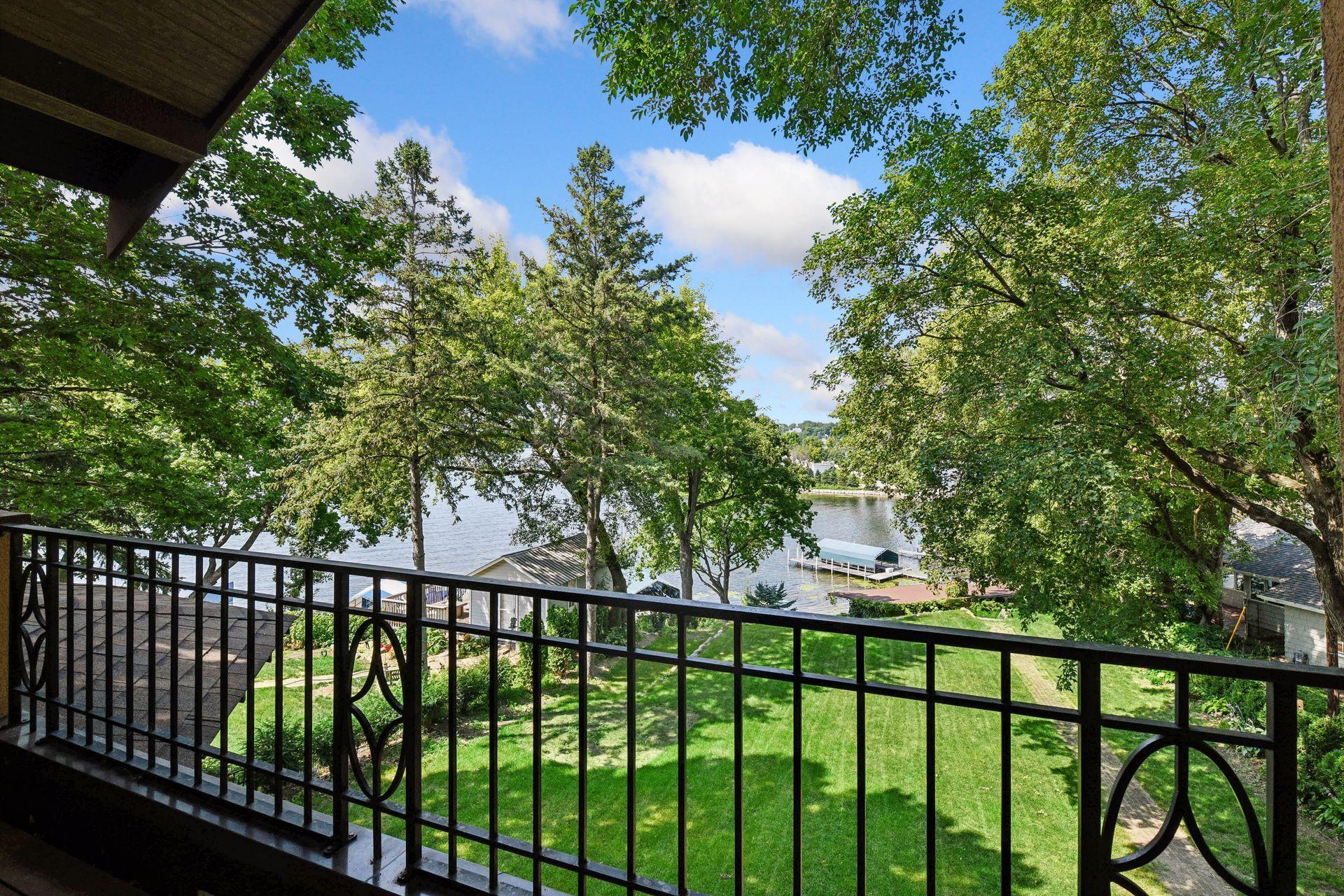 Enjoy beautiful St. Albans Bay views from your private primary balcony.