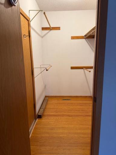 Walk-in closet off of the 2nd floor bedroom