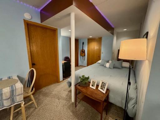Lower level bedroom