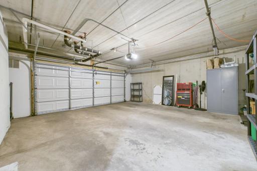 private garage in underground heated garage
