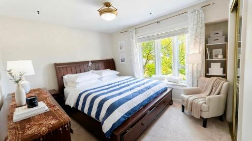 Second bedroom offers a peaceful retreat