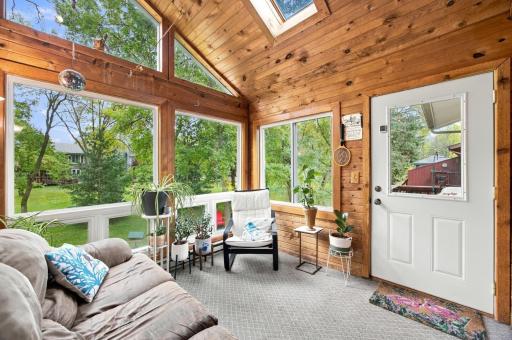 Sun Room - New Windows!
