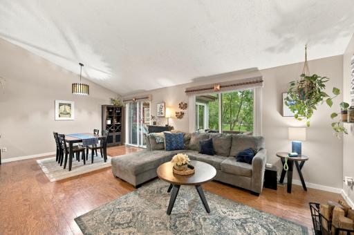 Living Room & Dining Room