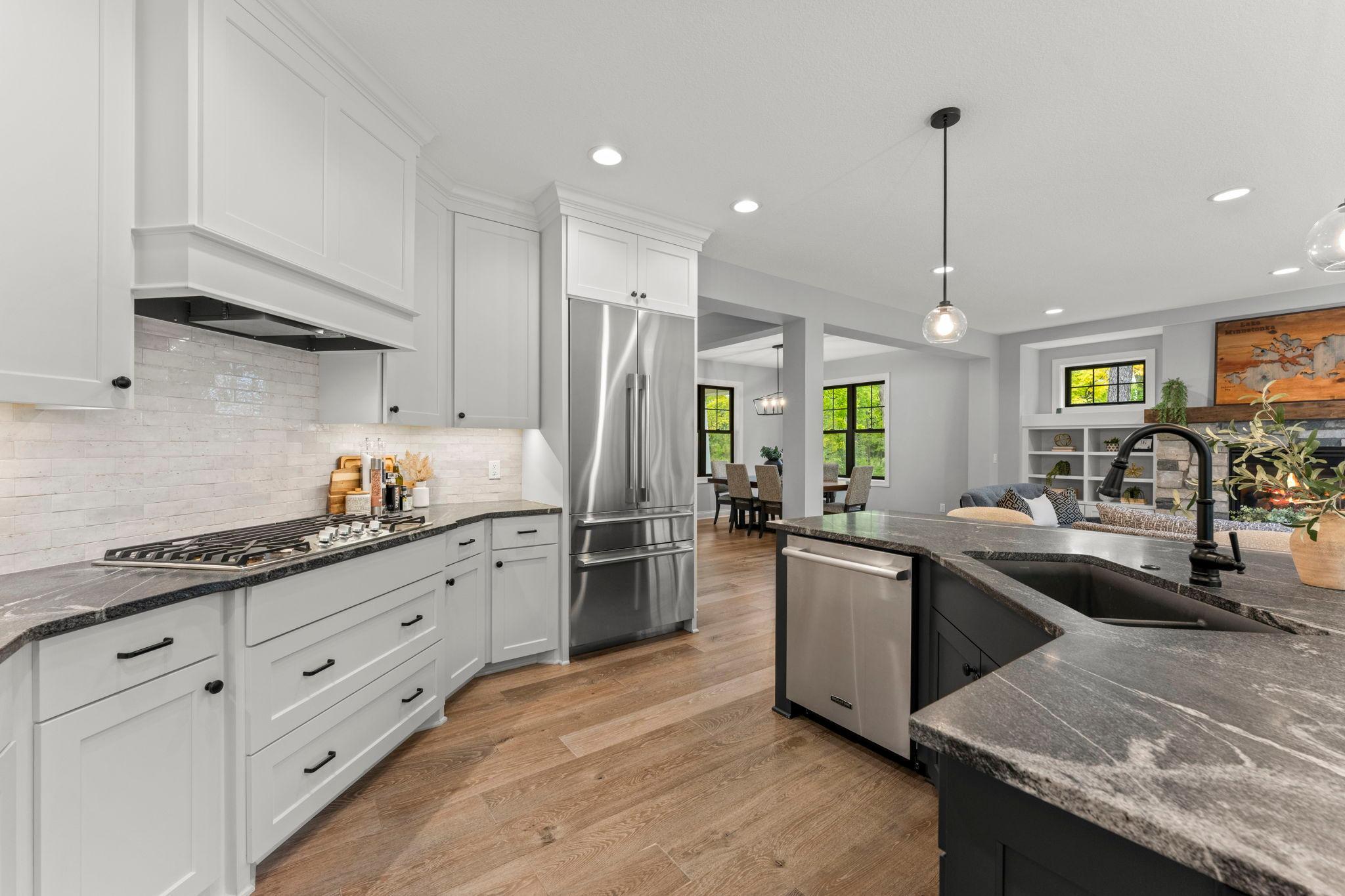 Alternate view of the kitchen