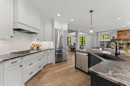 Alternate view of the kitchen