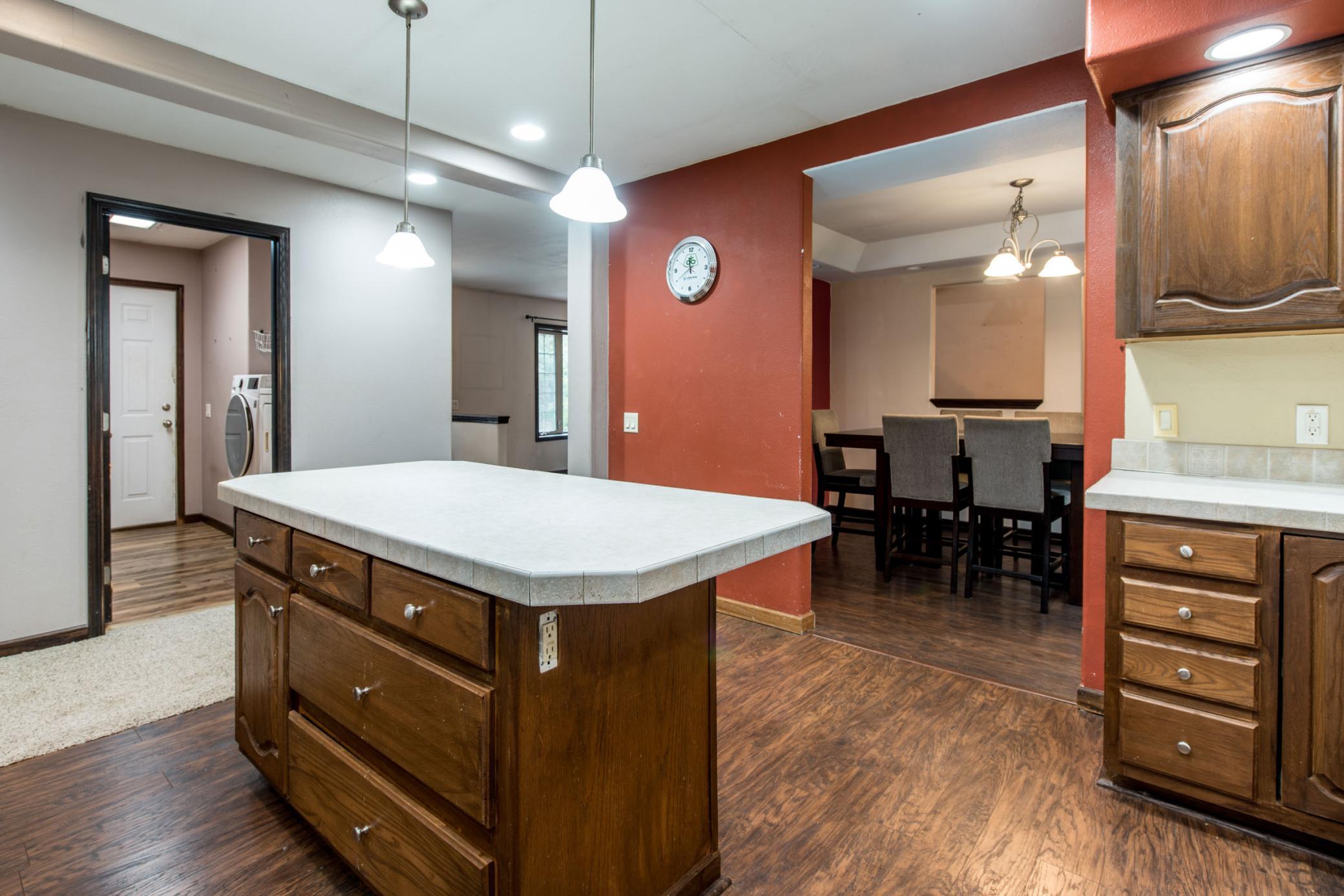 Looking toward the dining room