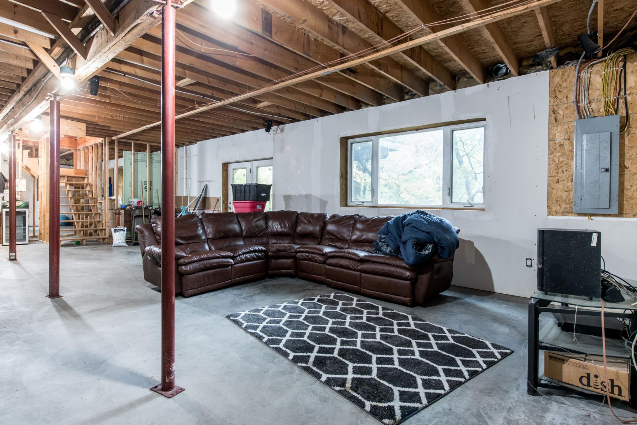 Walkout LL future family room