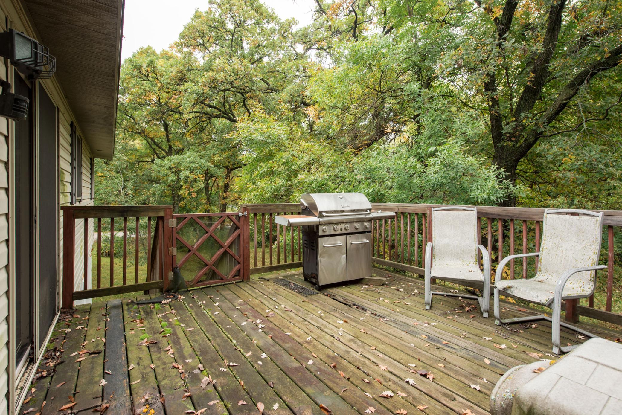 Deck feels like a tree fort