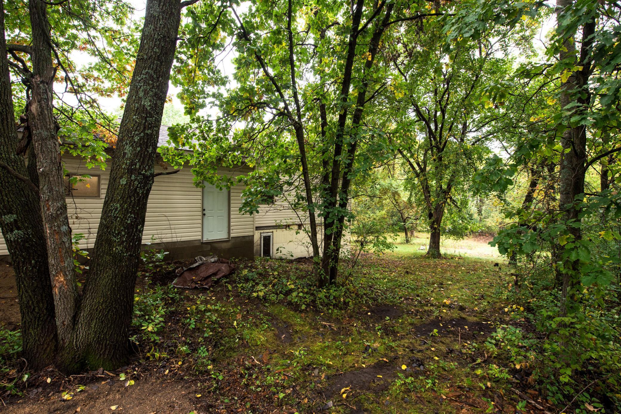Side of garage
