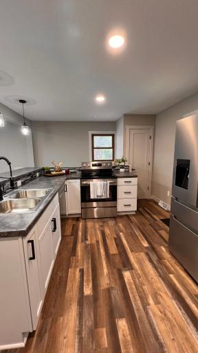 Gorgeous, large kitchen with open concept