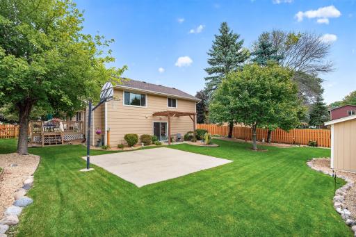 Enjoy your own space, plus convenient storage shed