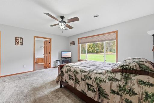 36" solid wood 6 panel doors throughout the home.