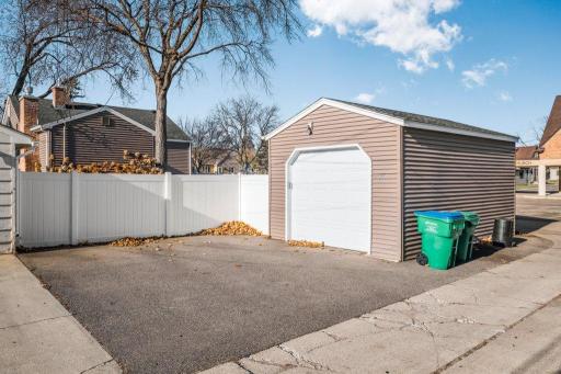 A rare bonus in the cityâextra paved space off the alley provides convenient additional parking, especially appreciated when winter snow makes street parking a hassle.