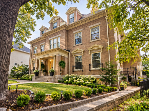 Stunning exterior that has been impeccably maintained. Your private entrance on the right side of the home