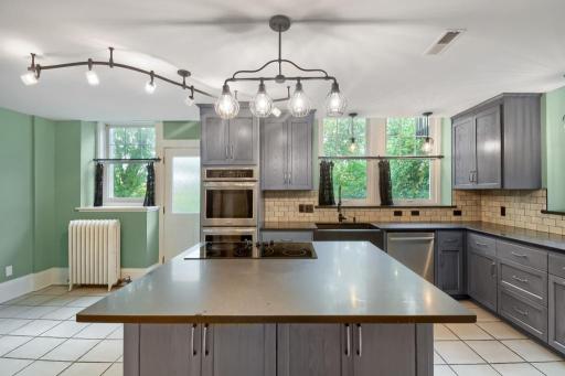 Plenty of counter space and room for entertaining