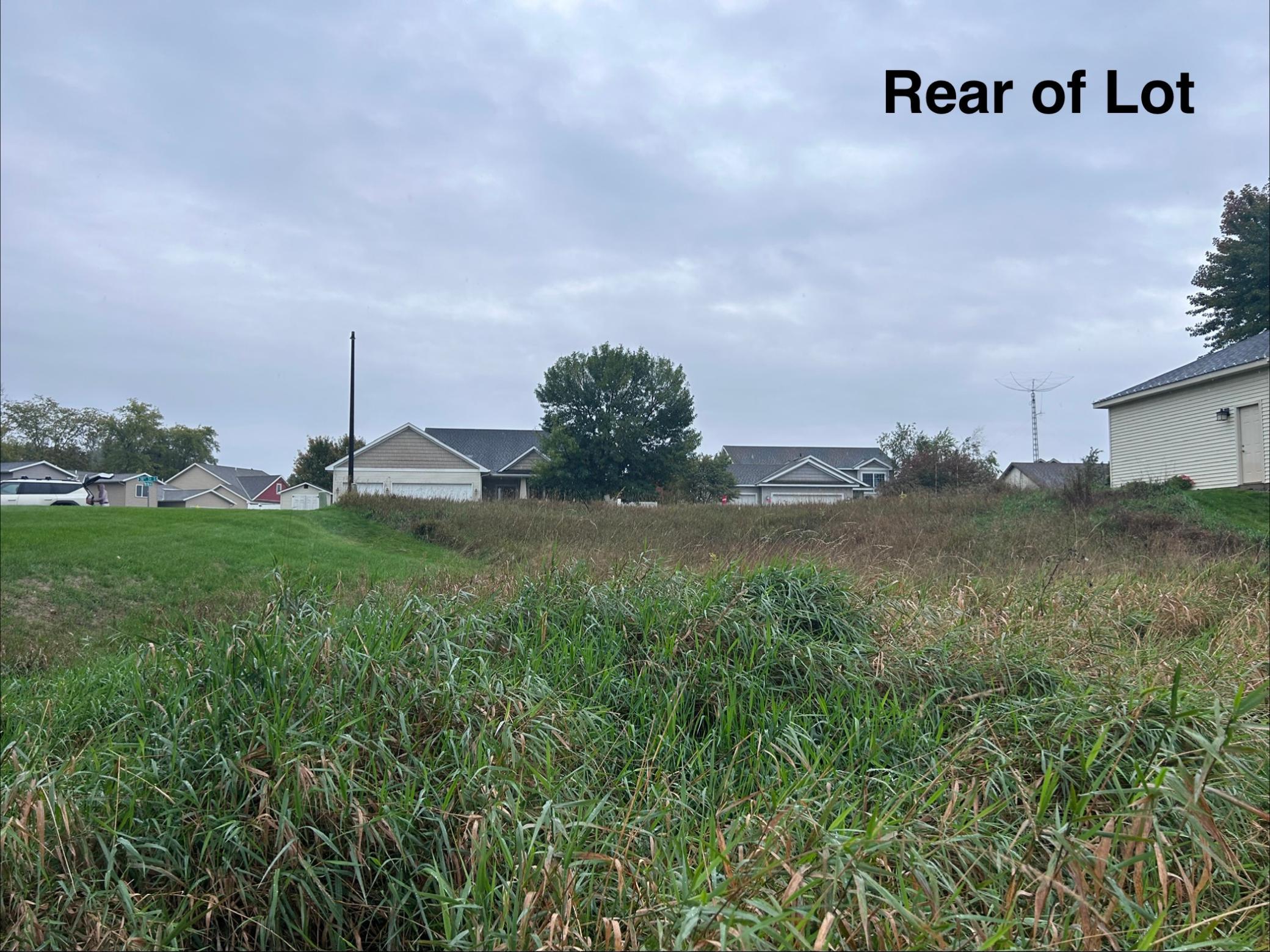 Rear of Lot