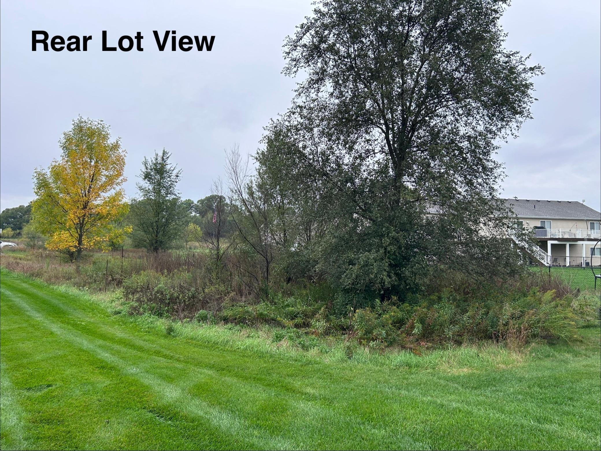 Rear of Lot