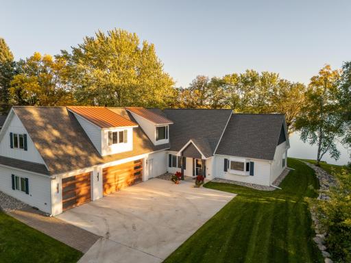 Custom built craftsman/farmhouse Exceptional Property built in 2025 and located directly on Lake Latoka.