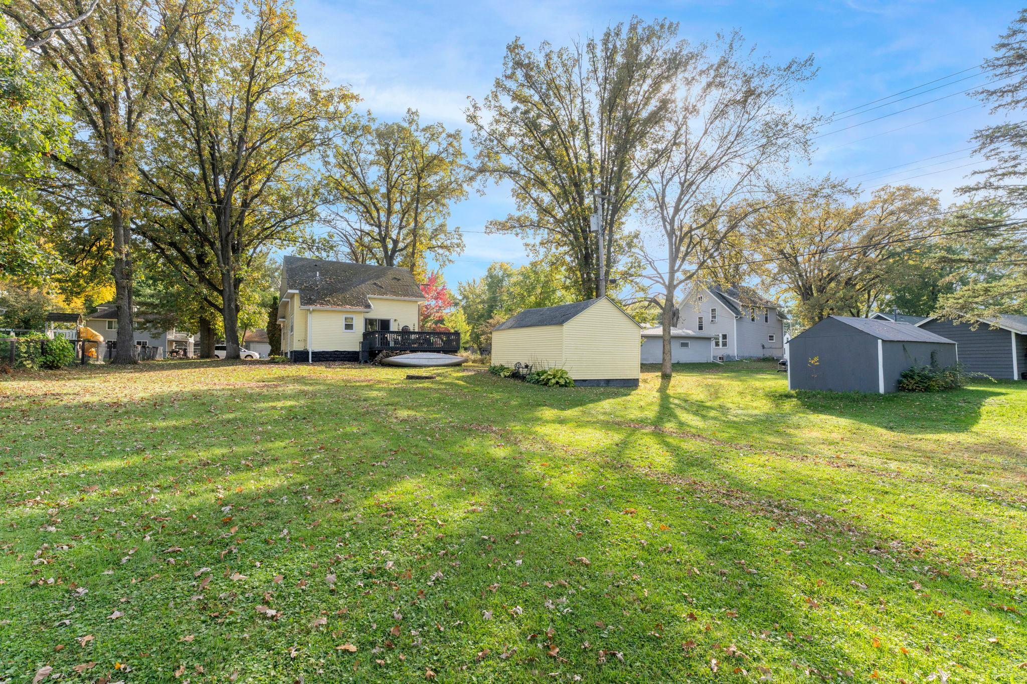 Large Back Yard!