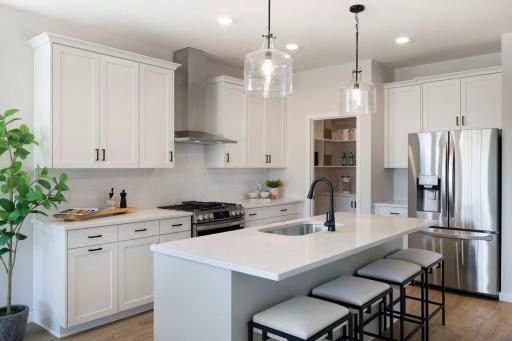 Photos are from previous model home. Options and features will vary.