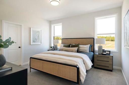 Photos are from previous model home. Options and features will vary.