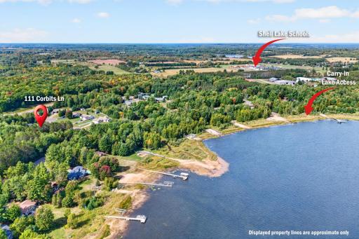 111 Corbits Lane, Shell Lake, WI 54871