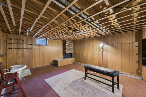 tremendous opportunity for another living space in the basement