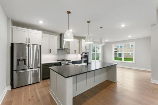 (All the following photos are of a similar home, actual finishes may vary.)