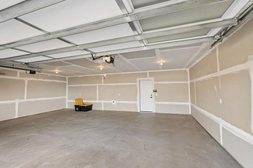 Large 3 car garage. Photos are from similar home; colors, options and features will vary.