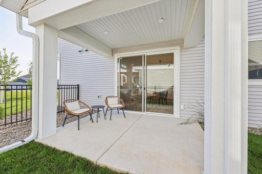 Perfect for those sunny afternoons! Photos are from similar home; colors, options and features will vary.