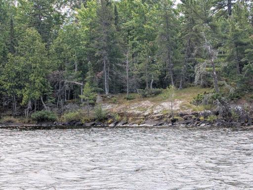 North shoreline from water