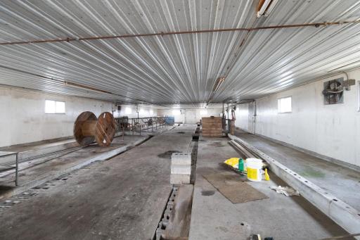 Inside of 34x96 out building